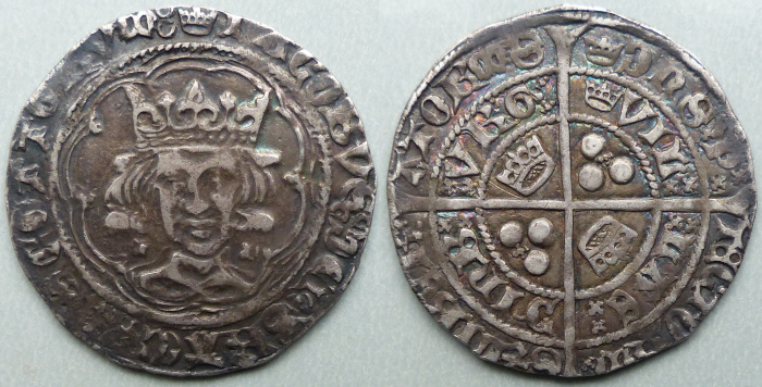 James II, second coinage groat